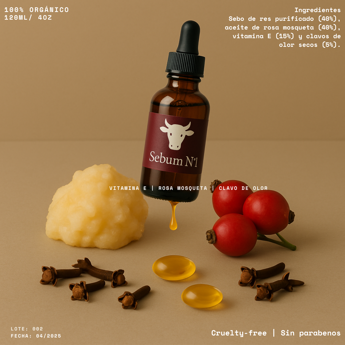 SEBUM N°1 - Serum para atenuar manchas y zonas oscuras
